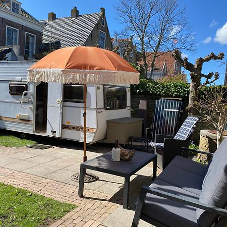 Caravan Stadstuin Goedereede Let Op De Badkamer Moet Met Andere Gasten Gedeeld Worden Dış mekan fotoğraf